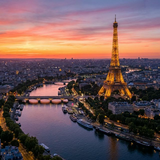 Paris Sunset